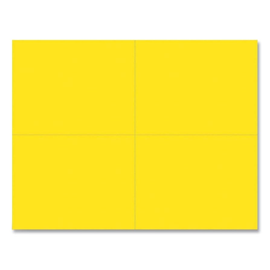 Yellow Printable Paper