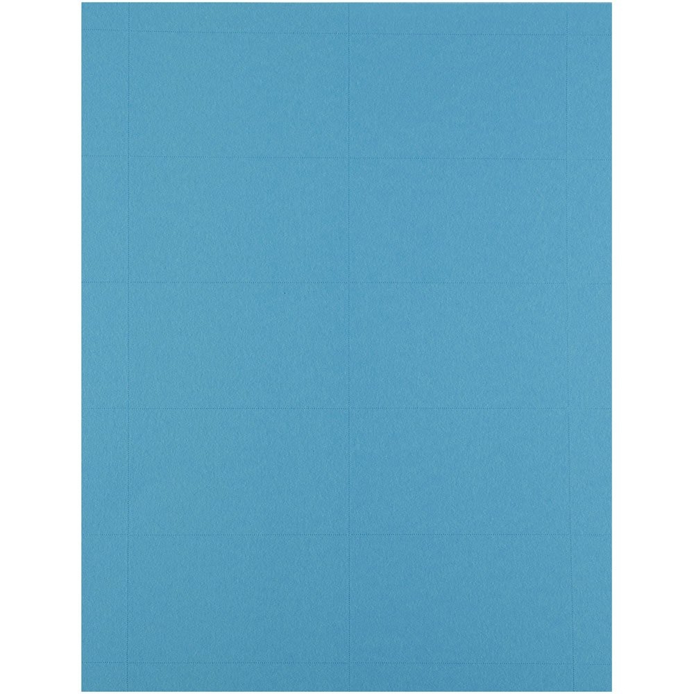 Amazon JAM PAPER Printable Business Cards 3 1 2 X 2 Brite Hue Blue 100 Pack Office Products