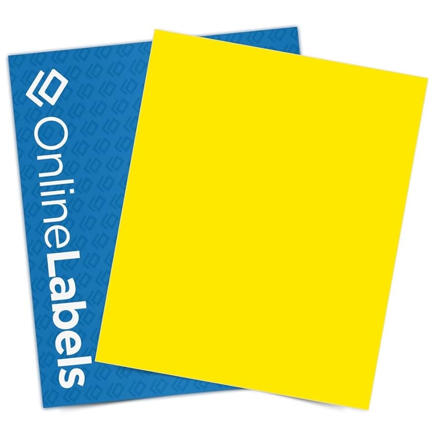 Printable Yellow Paper
