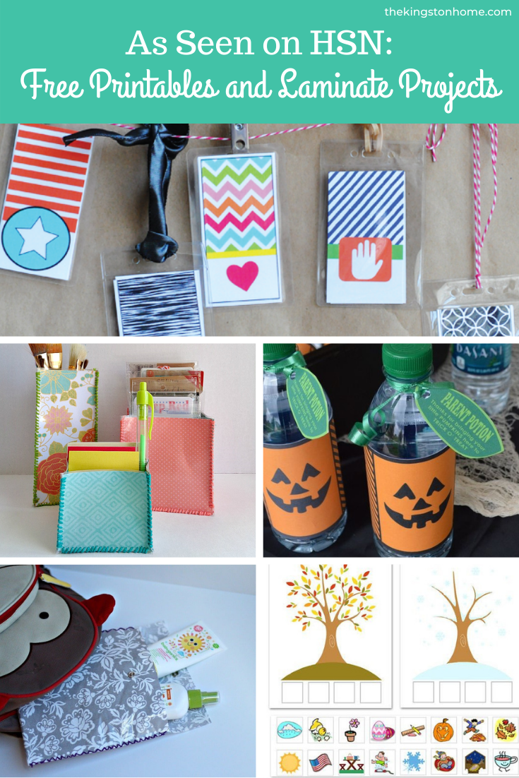 As Seen On HSN Free Printables And Laminate Projects The Kingston Home