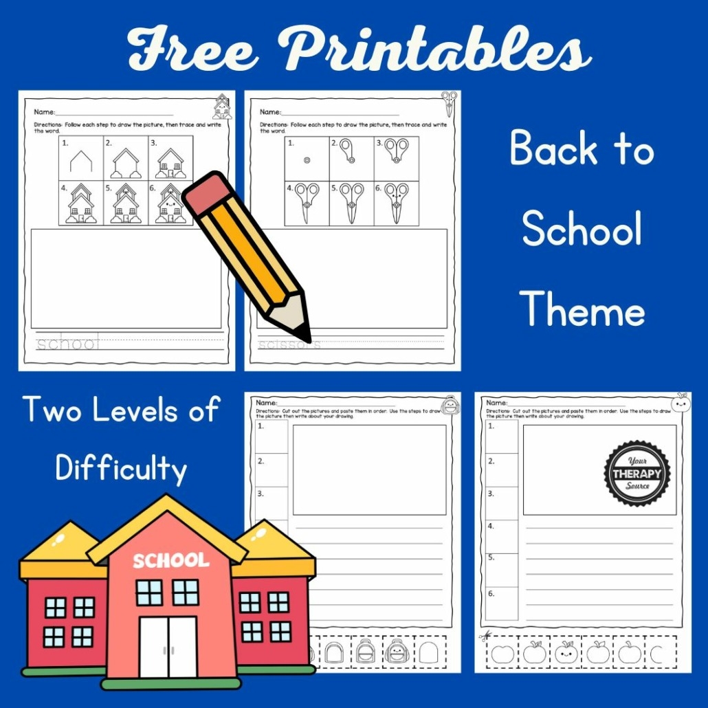 Free Printable Back To School Worksheets