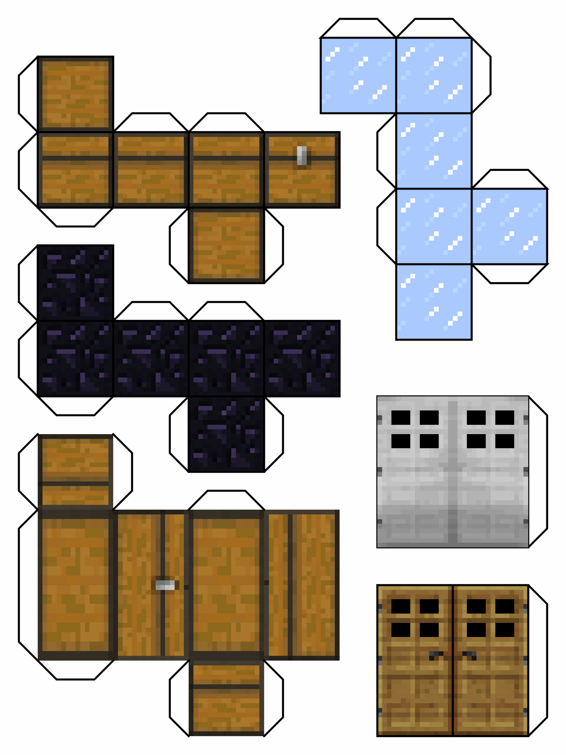 Barking Dog Interactive Minecraft Papercraft