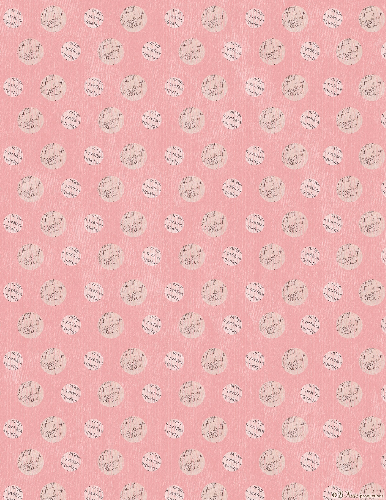 Bnute Productions Free Printable Valentine Craft Or Scrapbook Paper