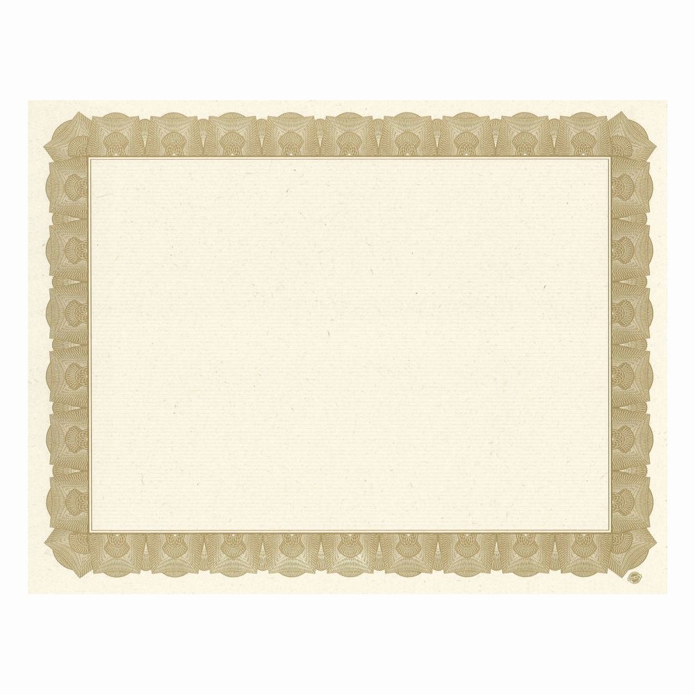 Braided Gold Award Certificates 65 Lb Cover 8 5 x11 Sugar Cane