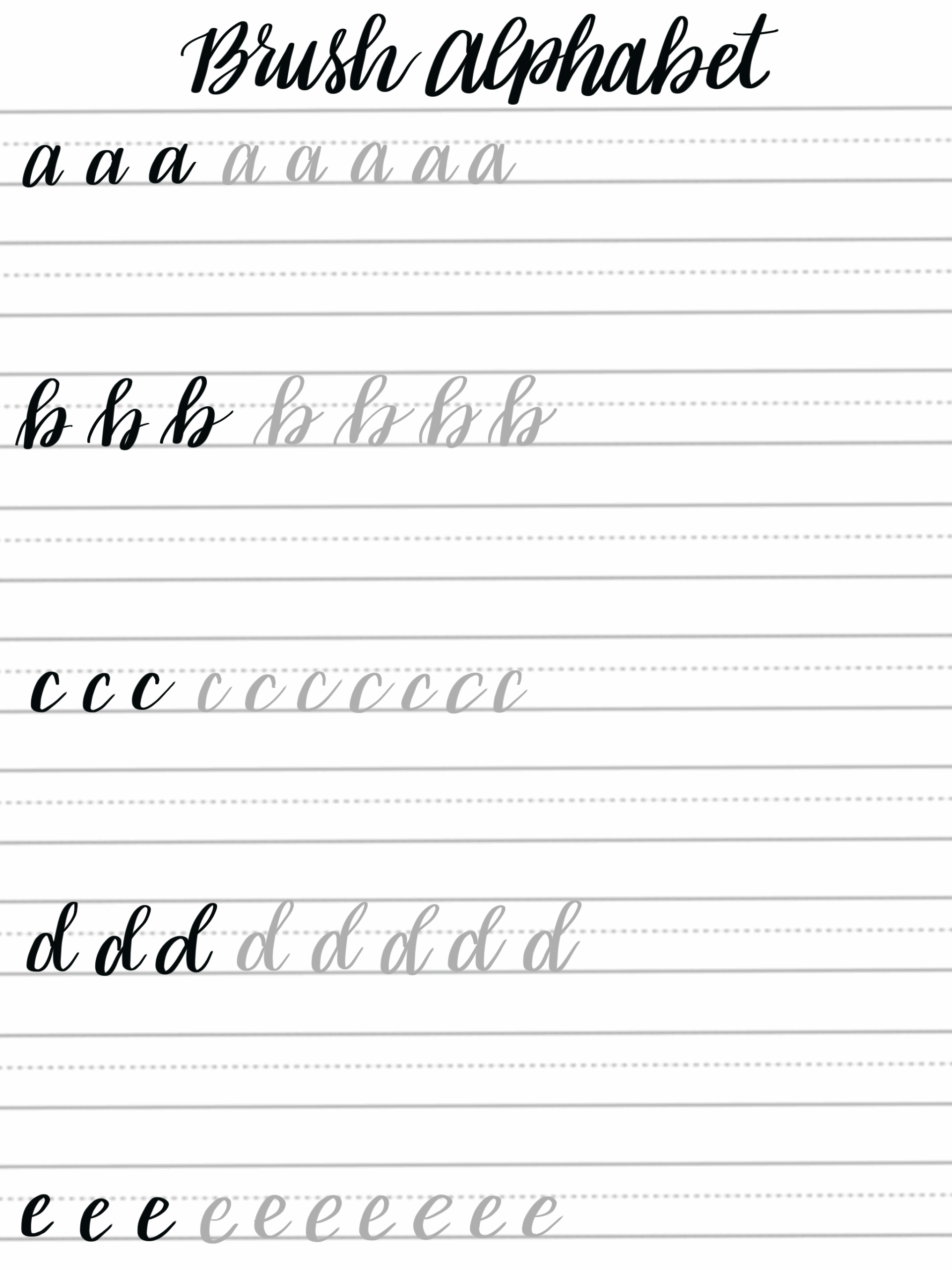 Calligraphy Writing Practice Sheets Cheap