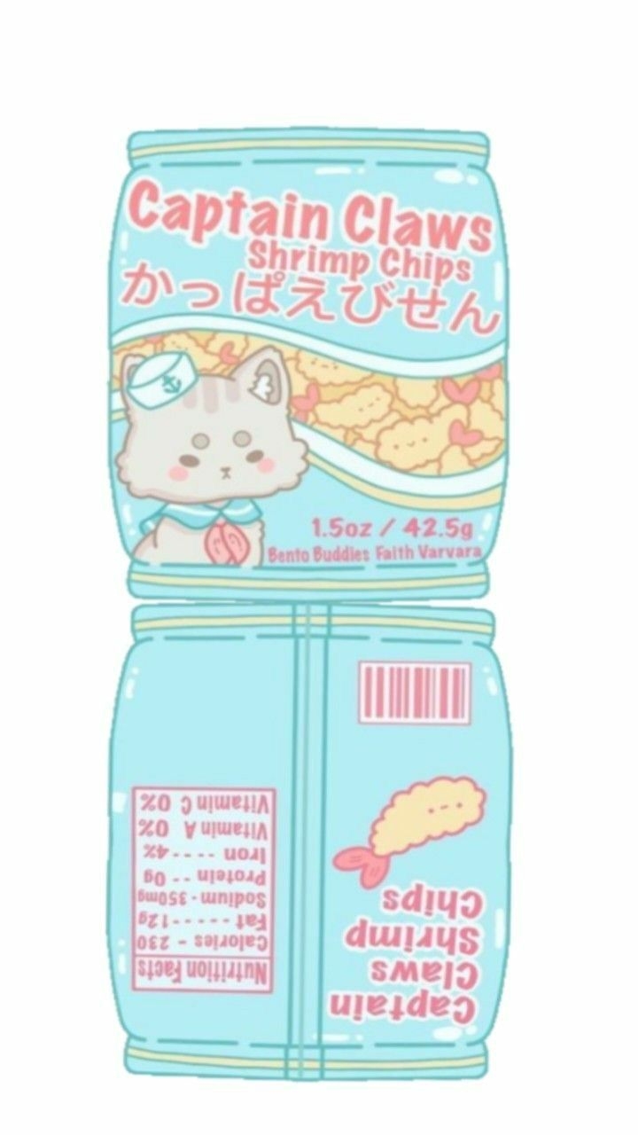 Captain Claws Shrimp Chips Sticker