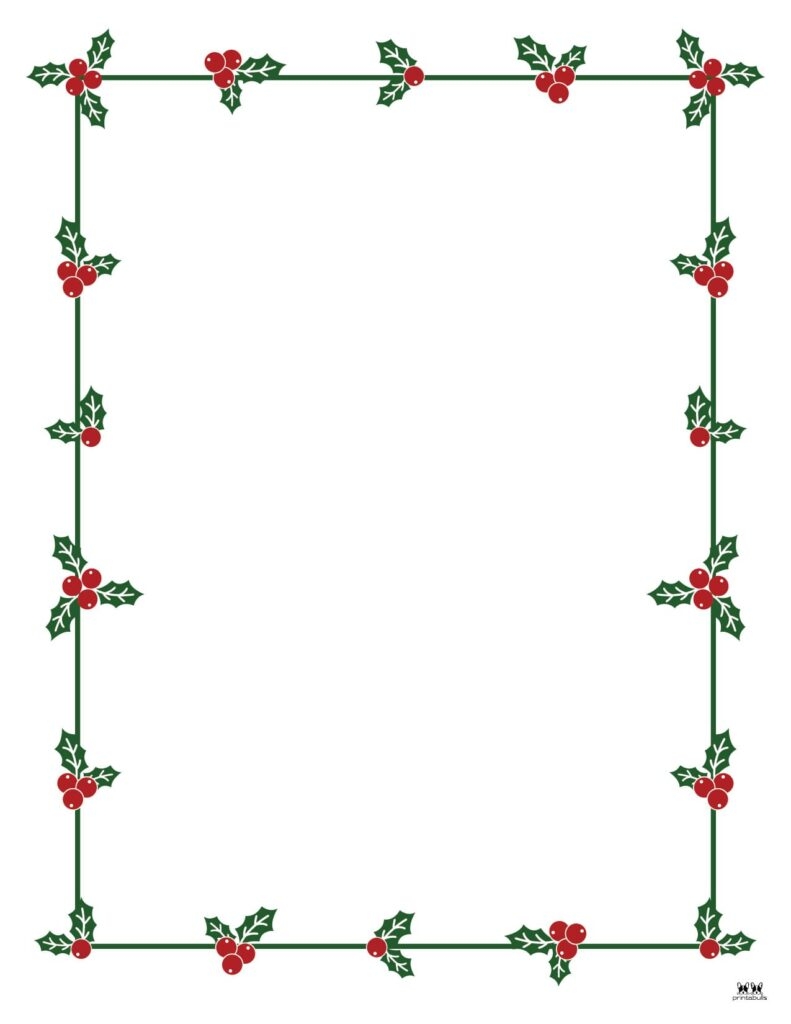 Christmas Borders 60 FREE Printable Borders Printabulls