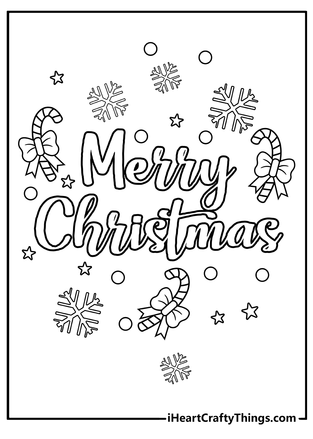 Free Printable Christmas Coloring Worksheets