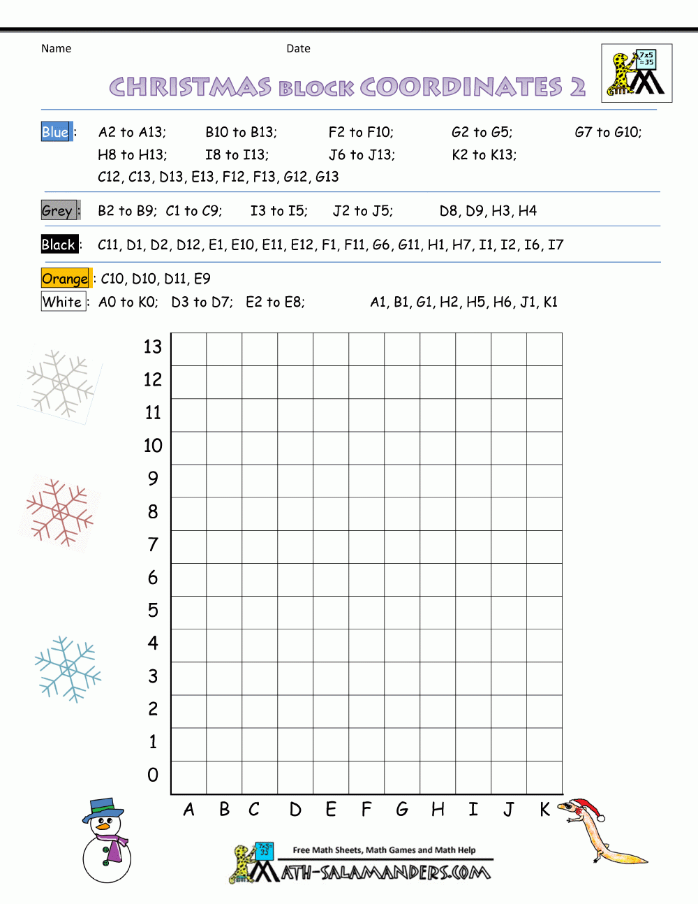 Christmas Math Worksheets Printable