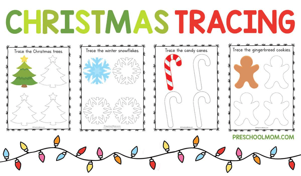 Free Printable Christmas Worksheets For Preschool
