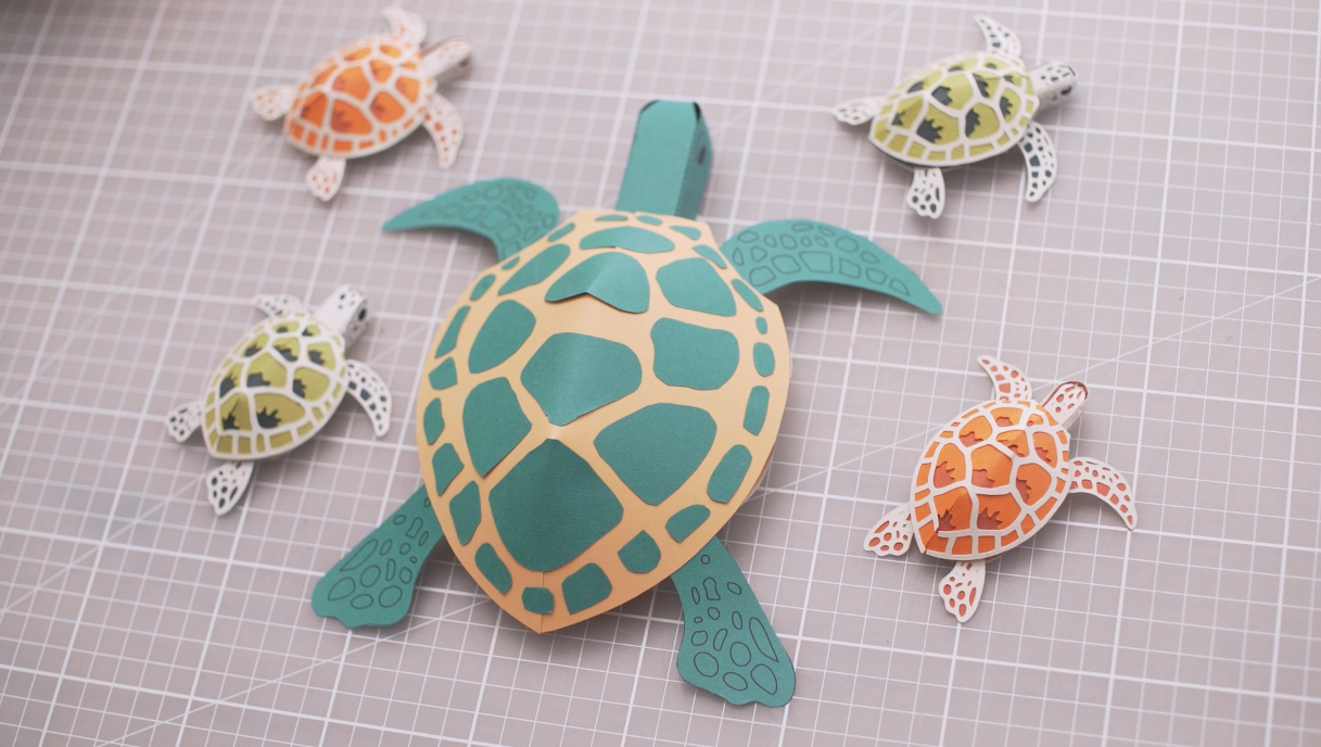 Craft Your Own Paper Turtle With My Free Printable Download Sam Pierpoint