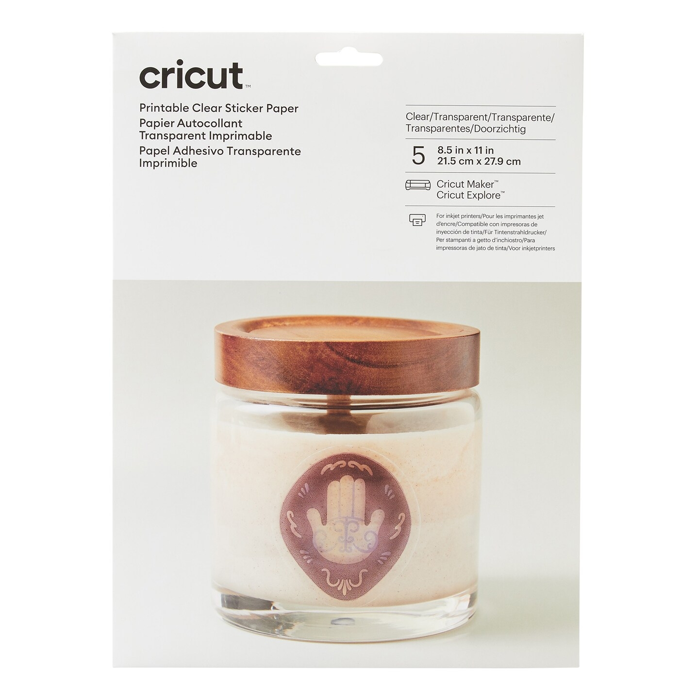 Cricut Printable Clear Sticker Paper Michaels