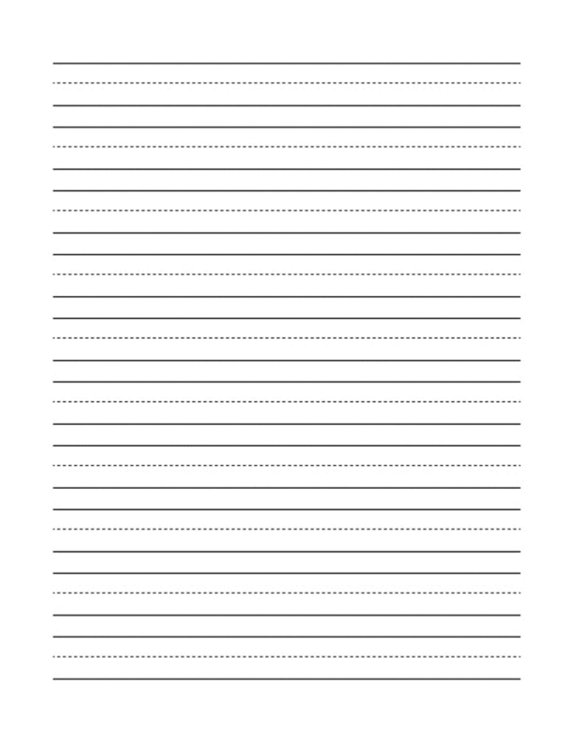 Cursive Writing Paper Printable