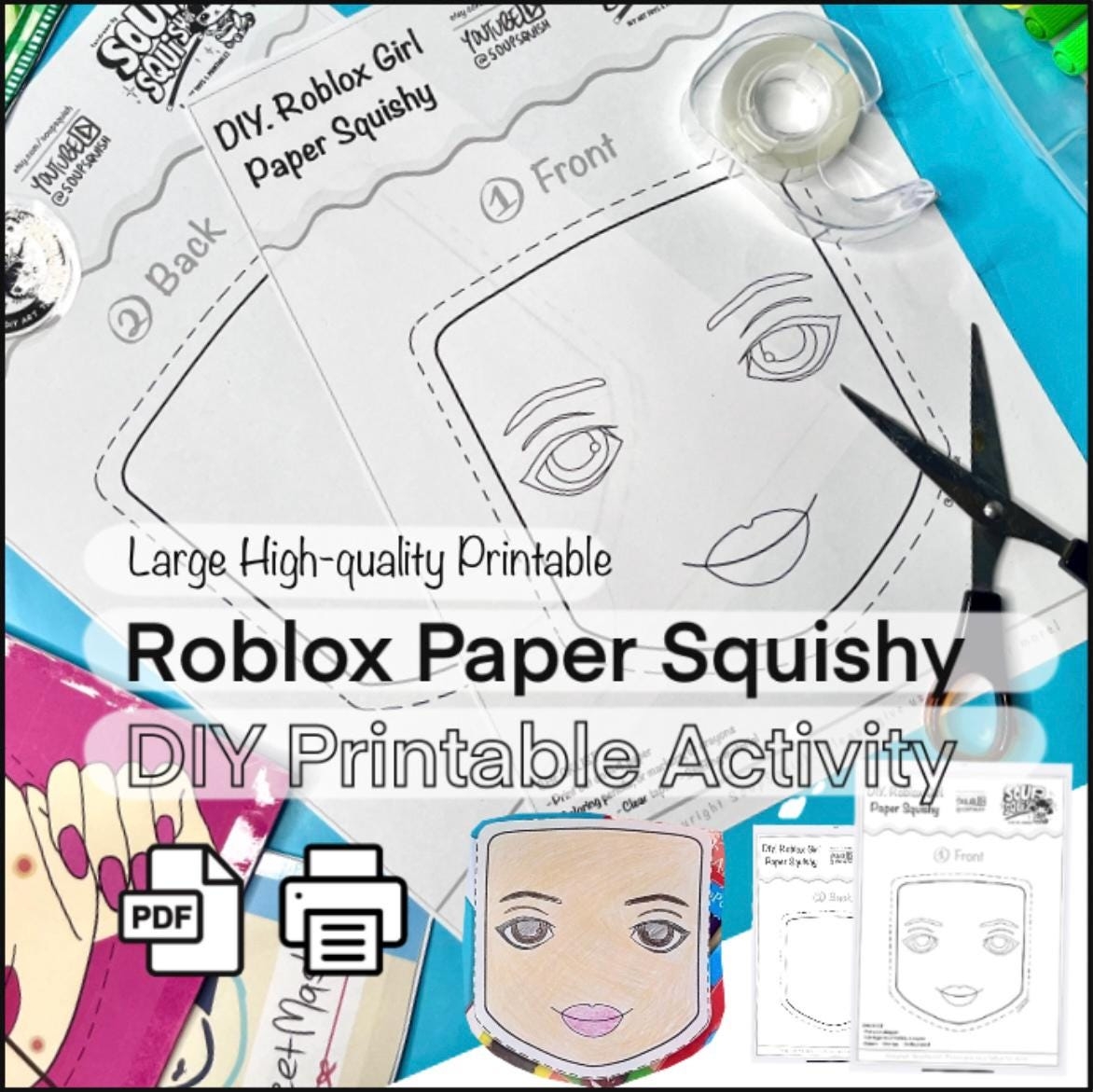 Paper Squishy Printable