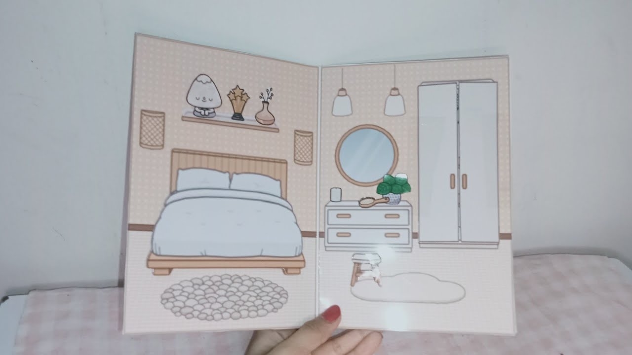 Toca Boca Paper Doll House Printable