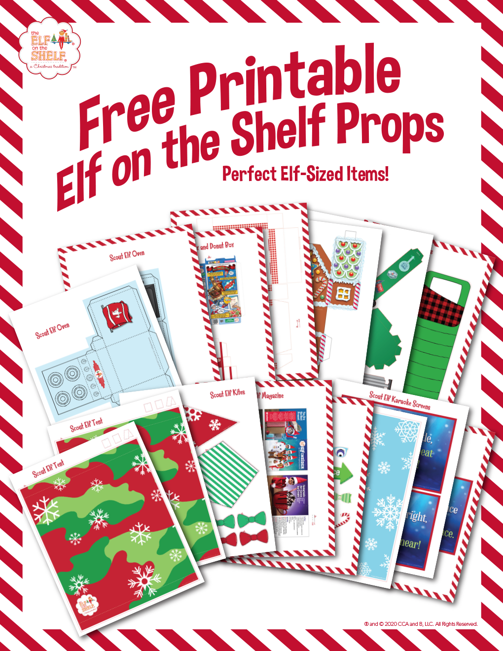 Elf On The Shelf Paper Printable