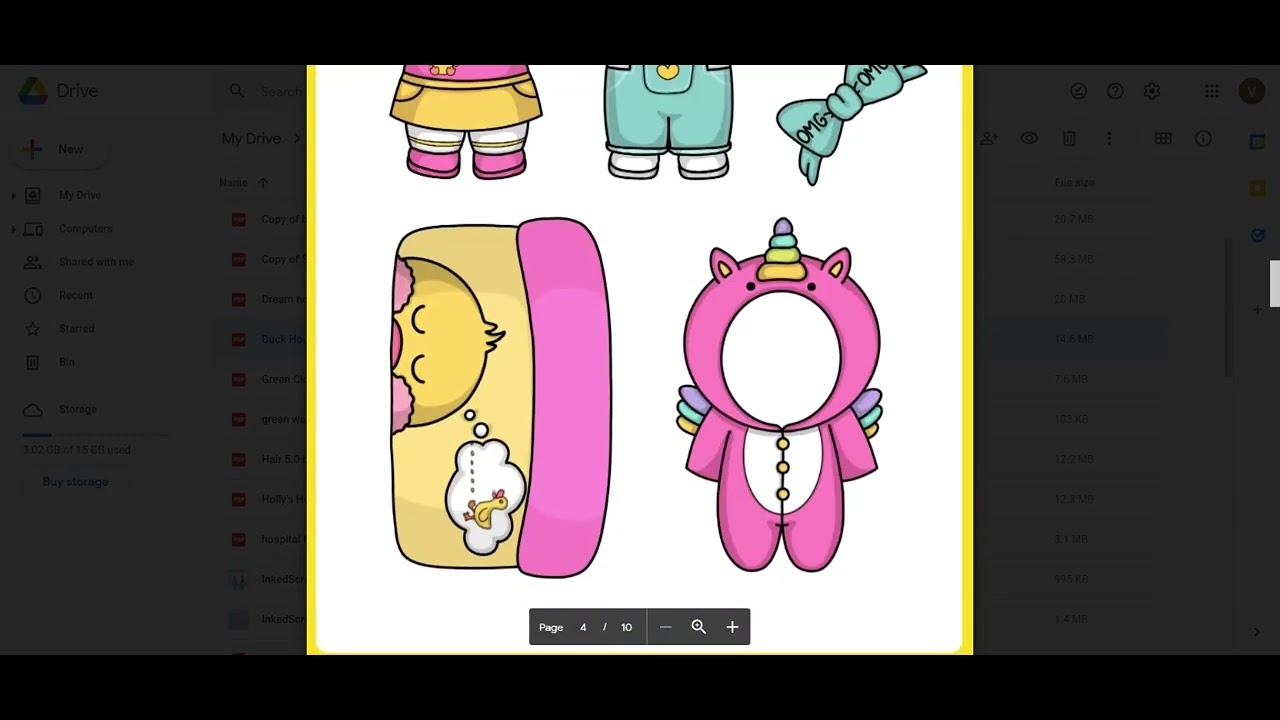 Duck House Free Printable By Vaanya Paper Dolls YouTube