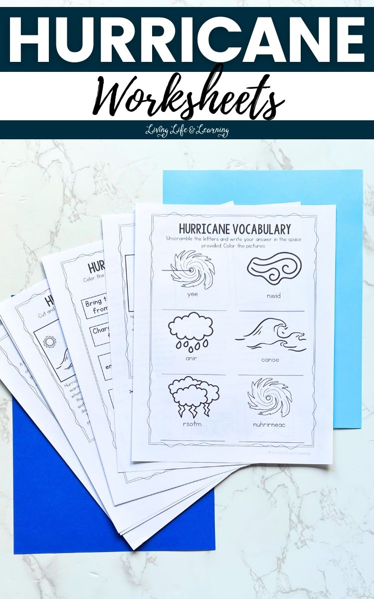 Educational Hurricane Worksheets For Science Lessons