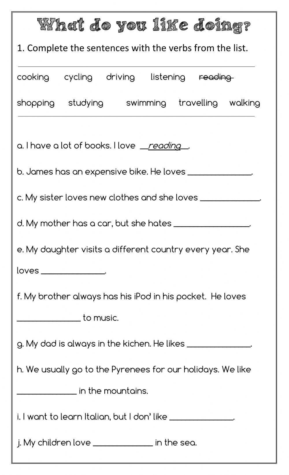 Engaging English Worksheets For Adult Learners Improve Language Worksheets Library