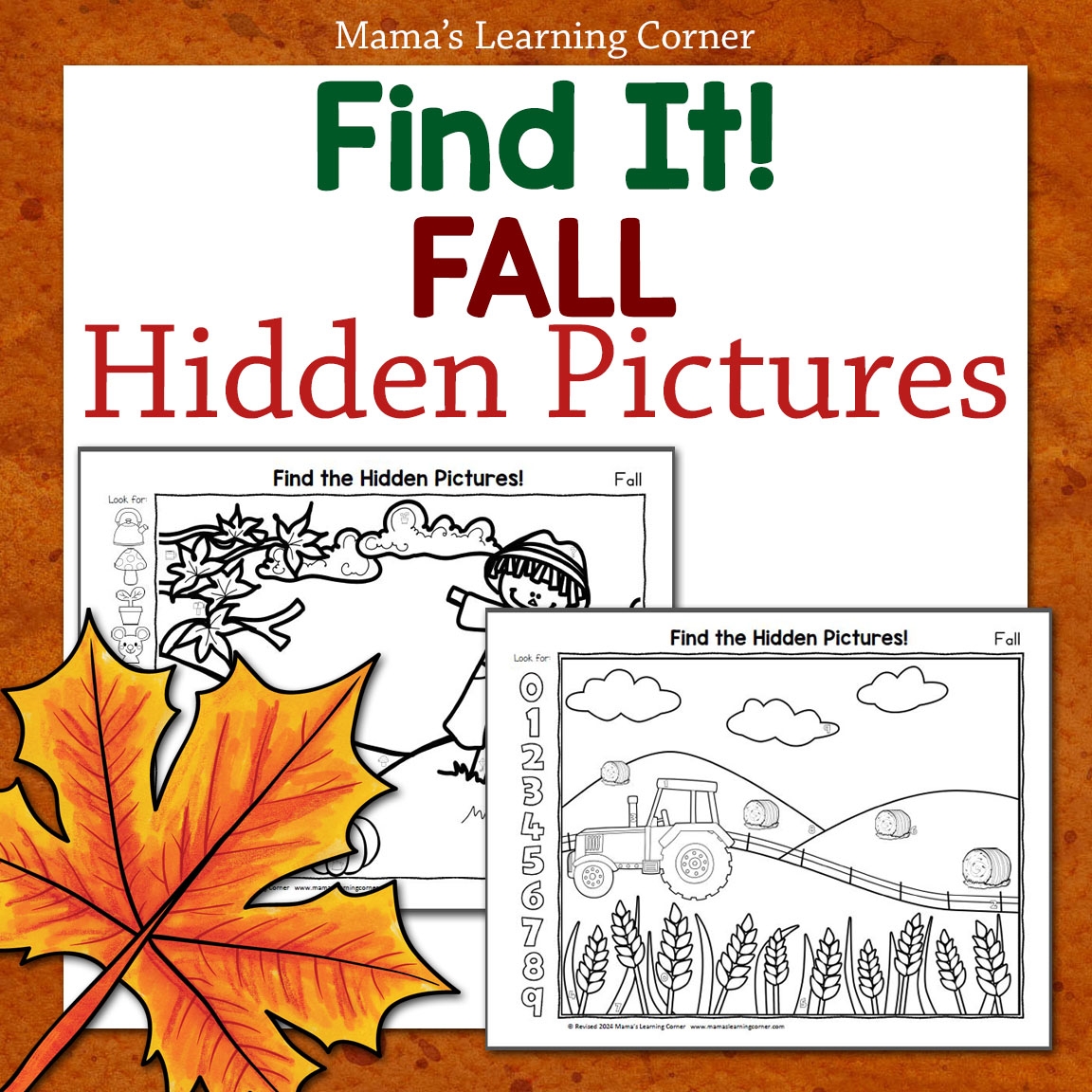 Autumn Worksheets Printable
