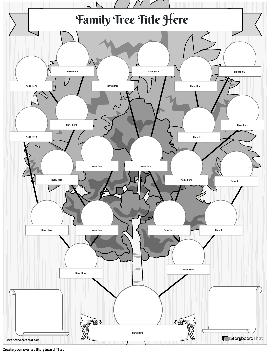 Family Tree Worksheet Printable