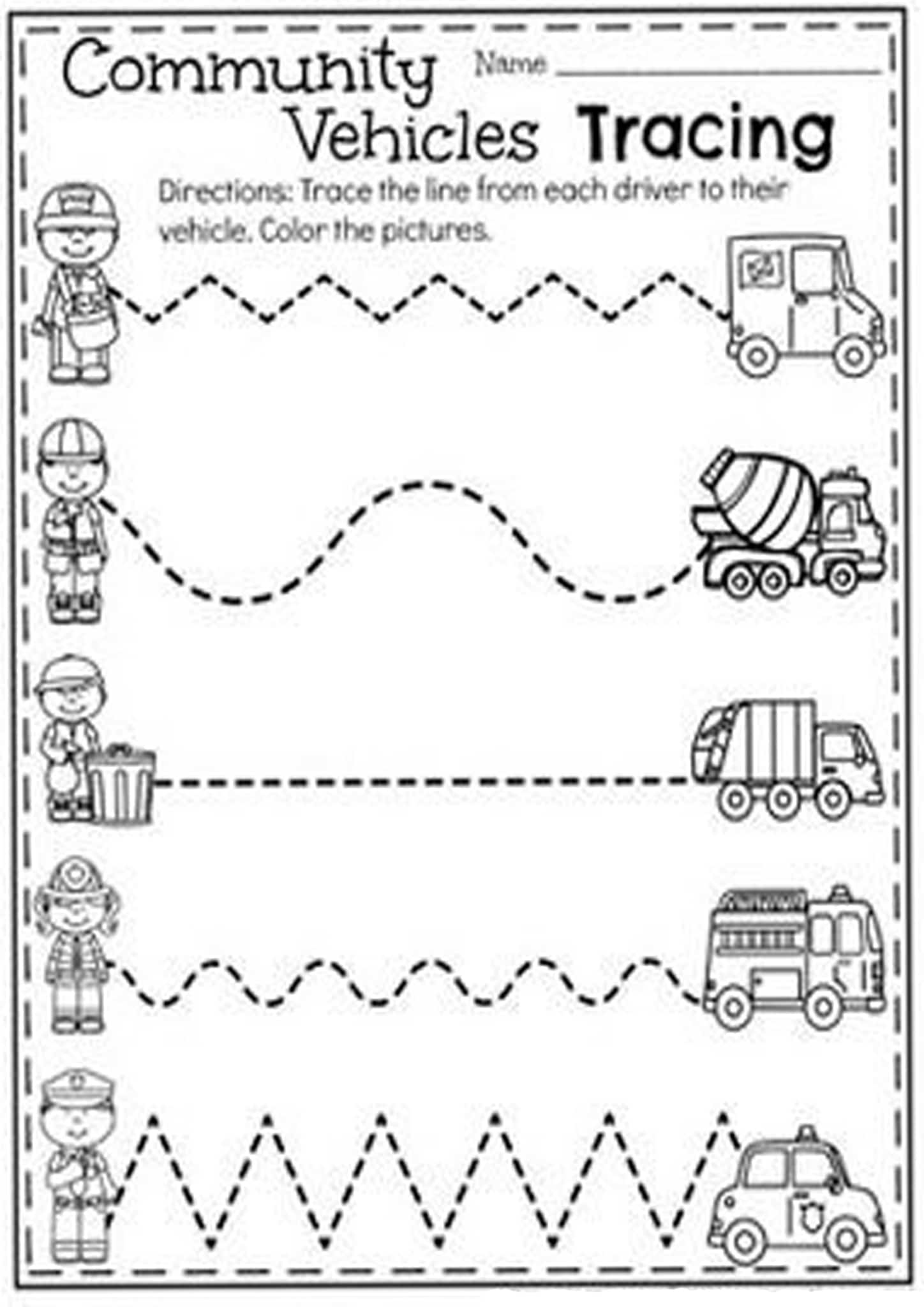 Free Printable Worksheets For 2-3 Year Olds