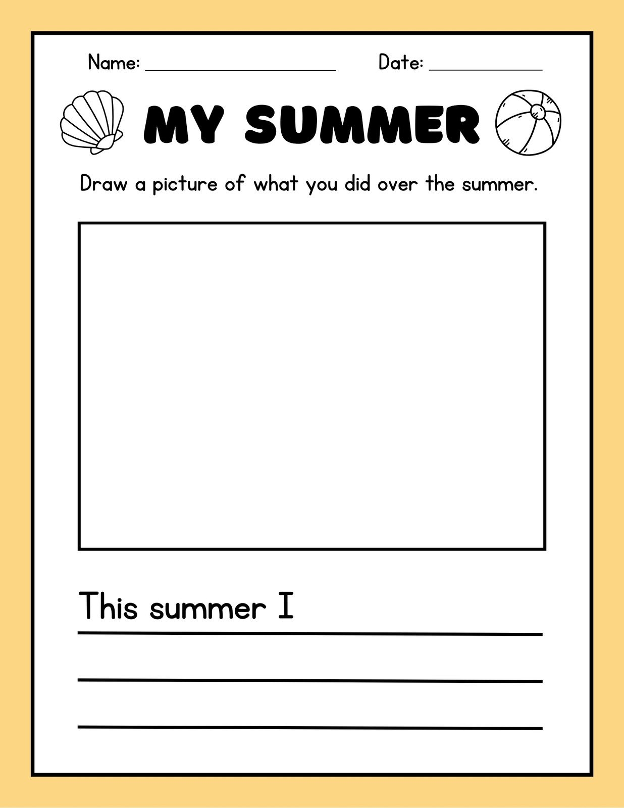 Free Printable Writing Worksheets For 1st Graders