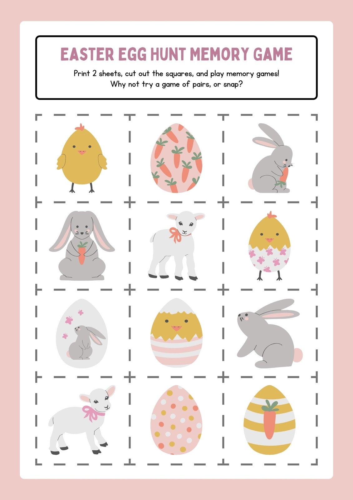 Free Printable Easter Worksheets