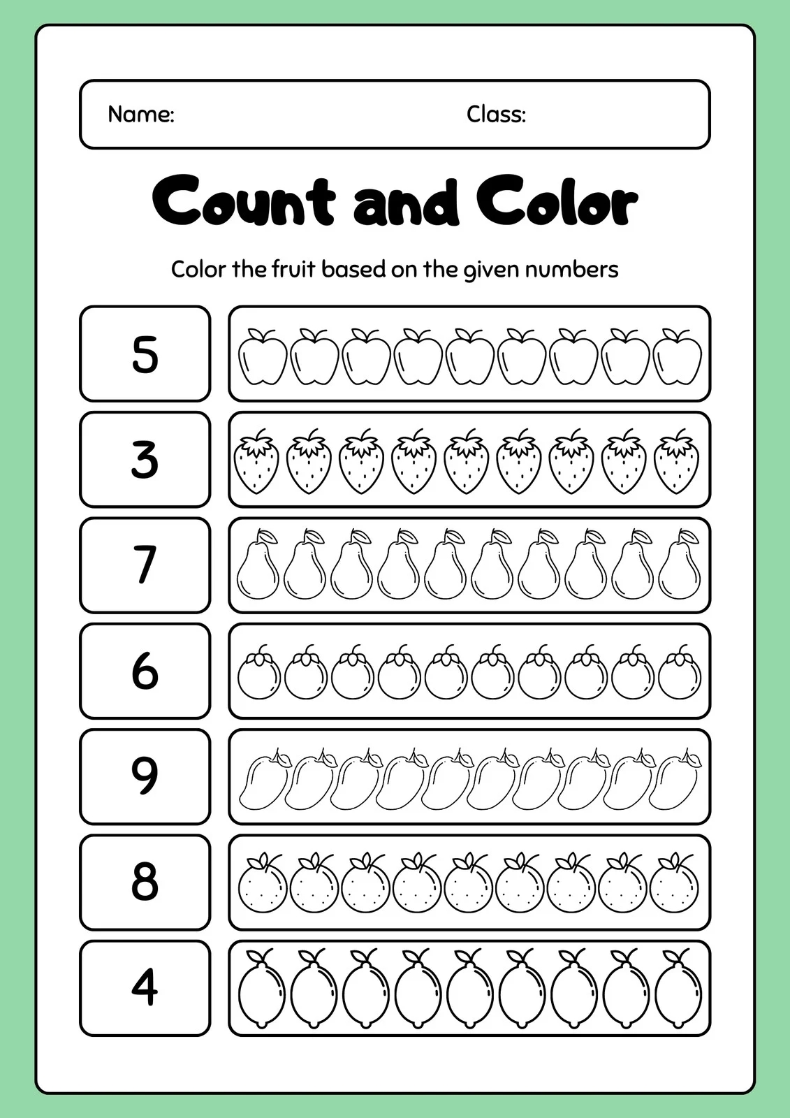 free custom printable preschool worksheet templates canva