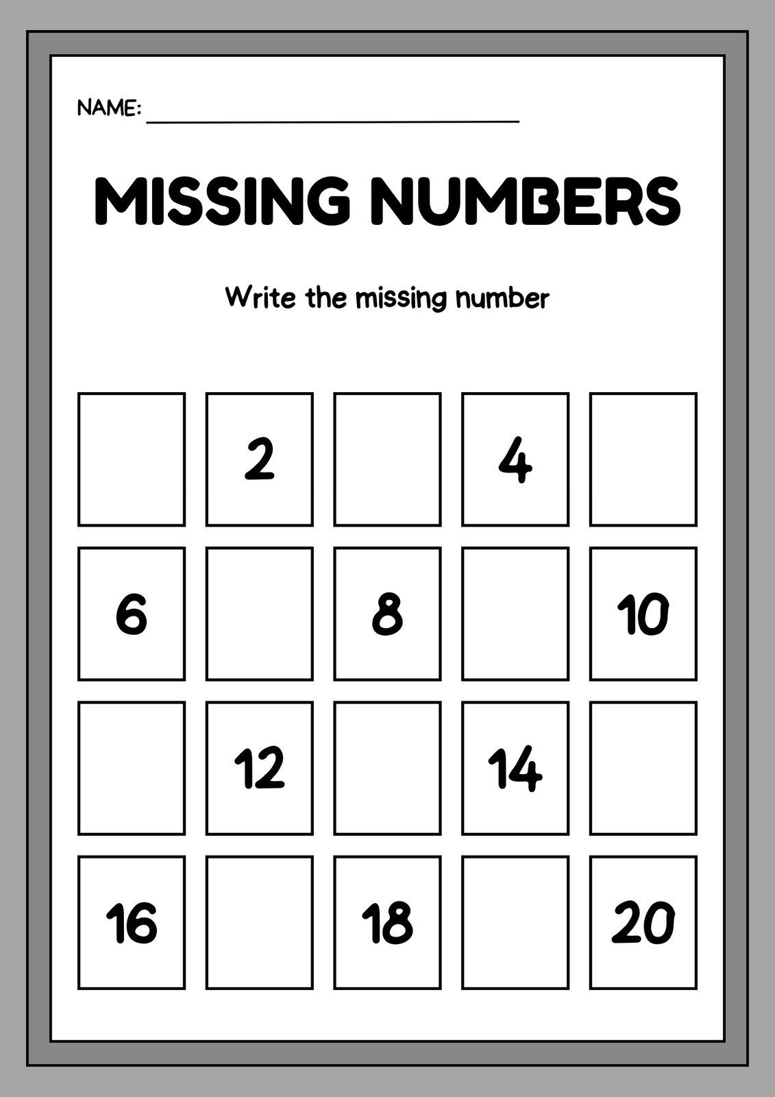 Free Editable Kindergarten Worksheet Templates Canva