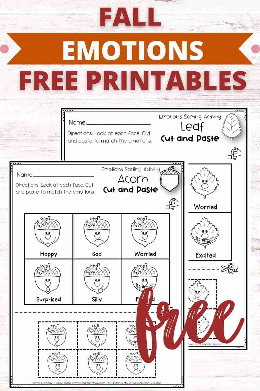 Free Printable Sel Worksheets