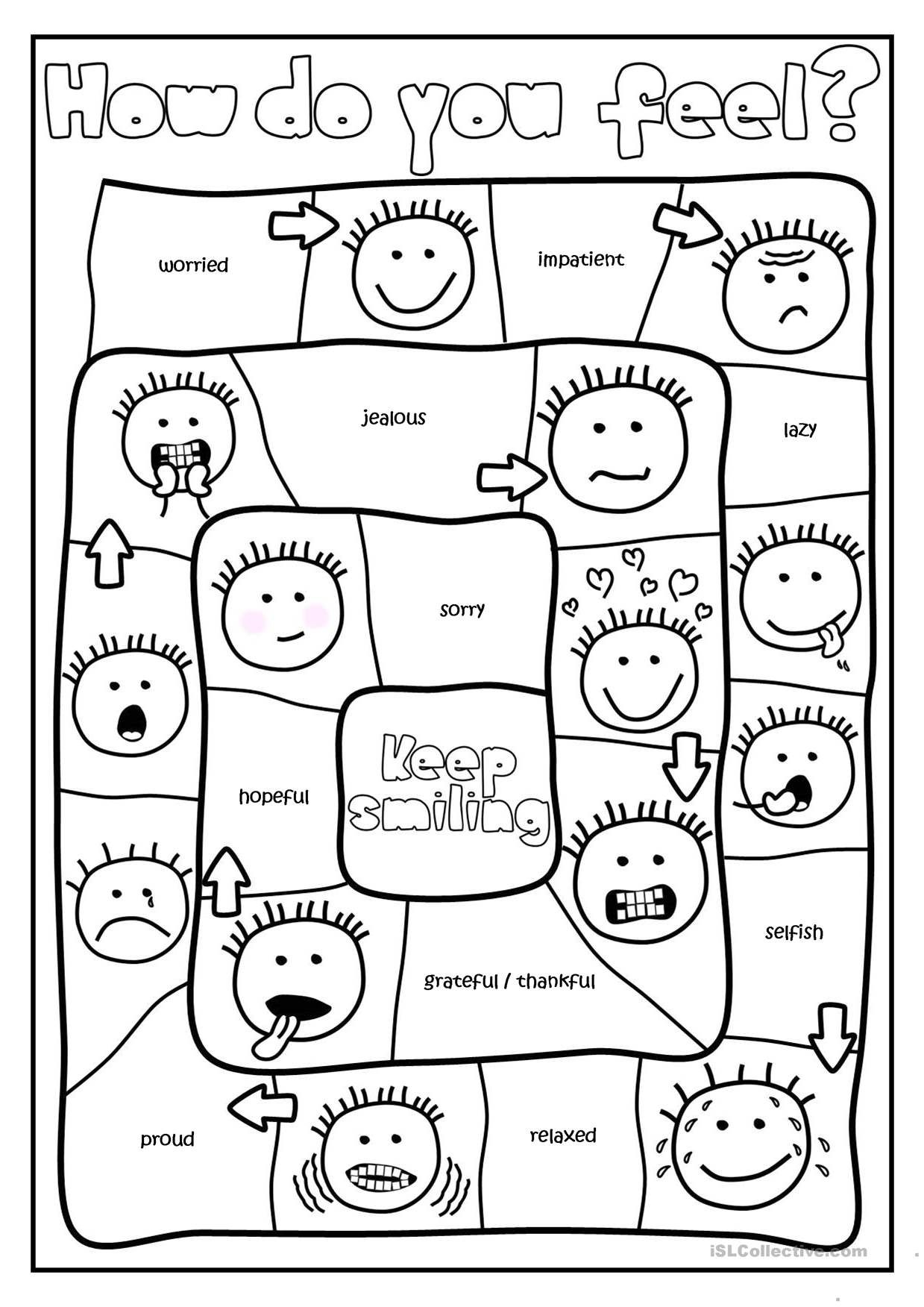Free Feelings And Emotions Printables And Activities