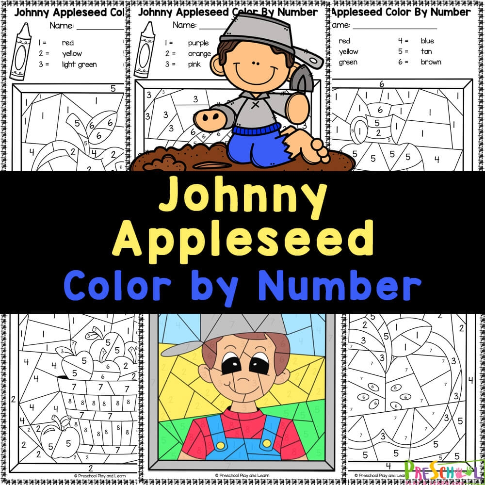 Free Printable Johnny Appleseed Worksheets