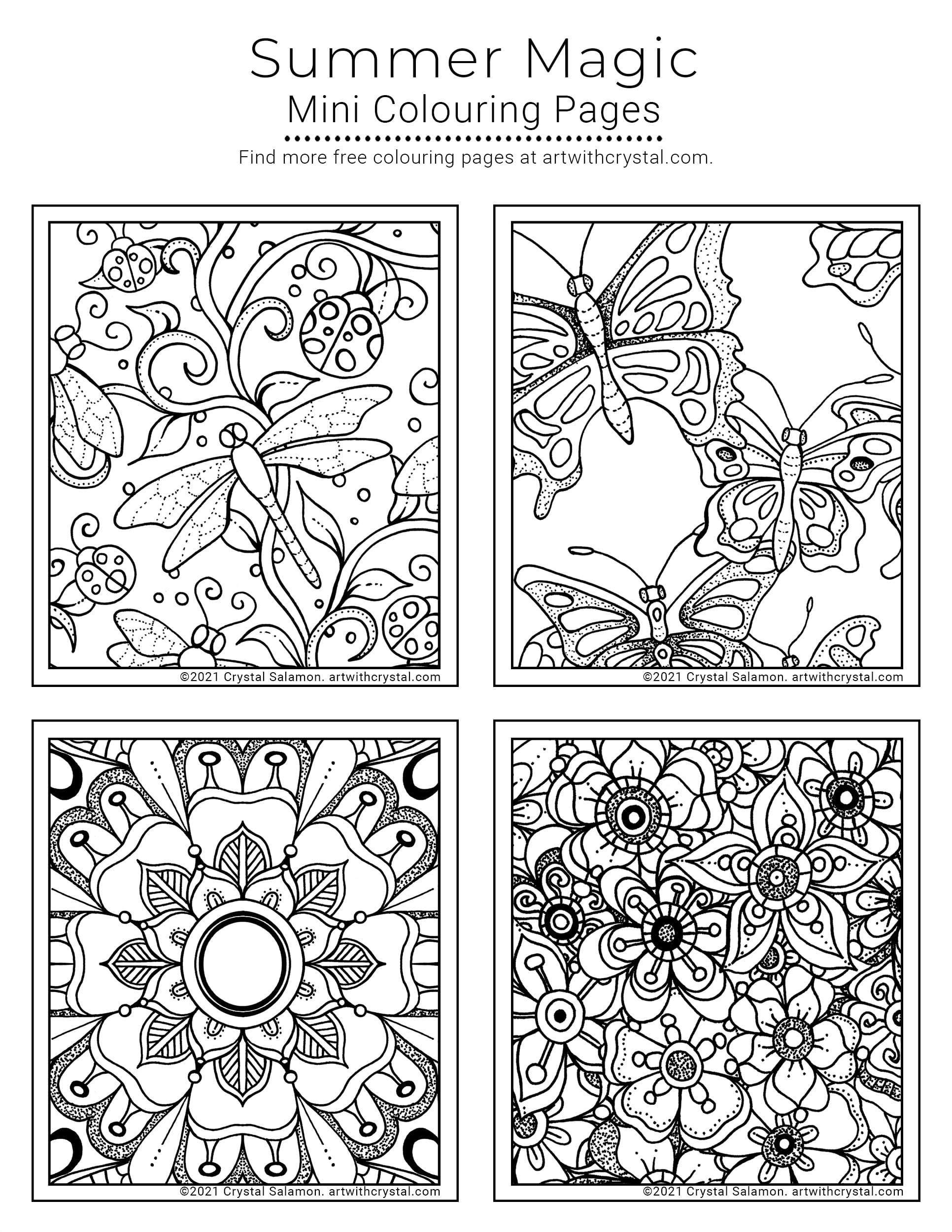 Colouring Paper Printable