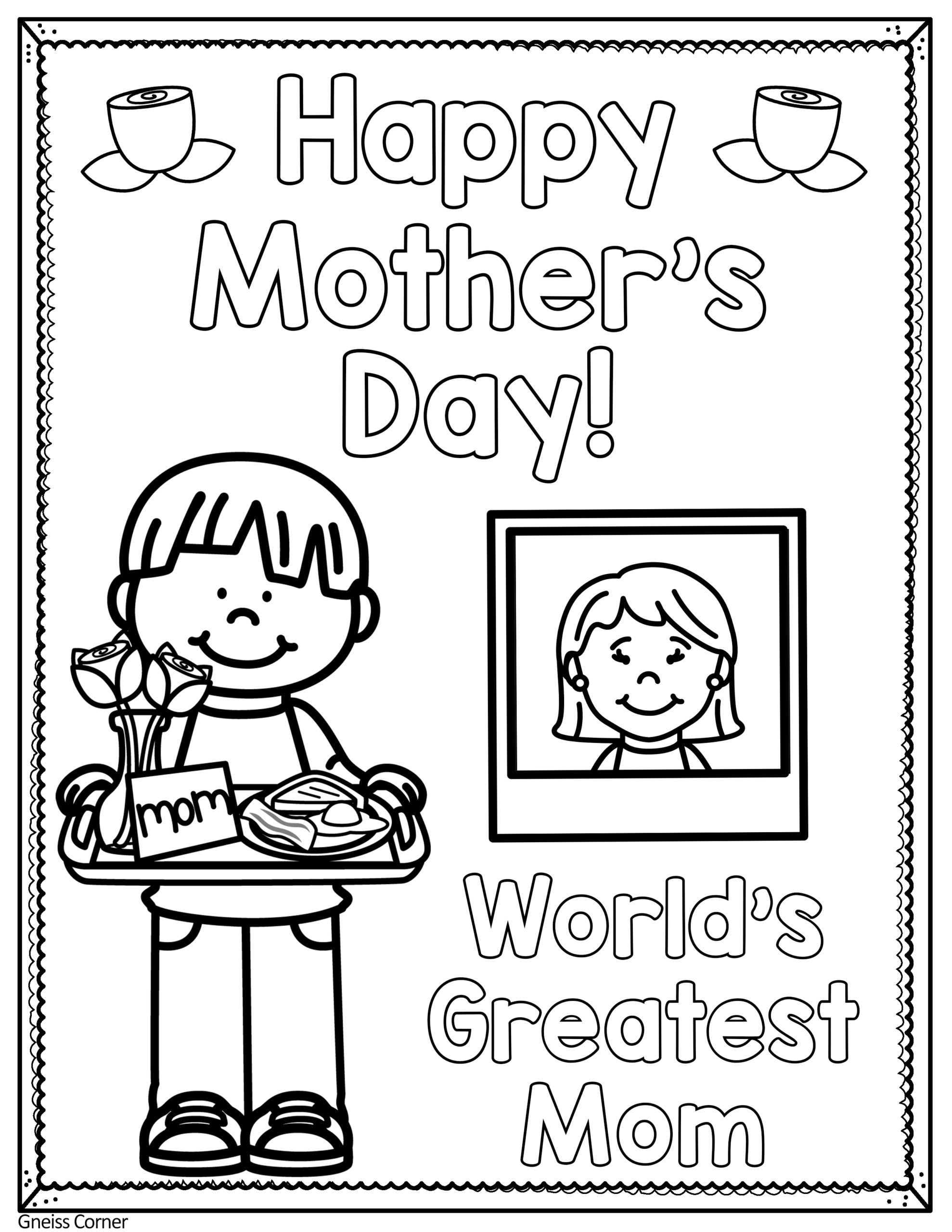 Free Printable Mother\'s Day Worksheets