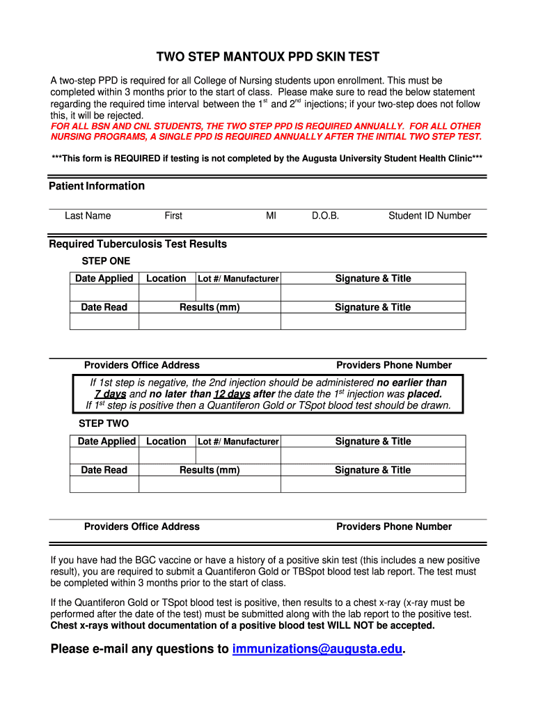 Free Printable 2 Step Ppd Form Fill Out Sign Online DocHub