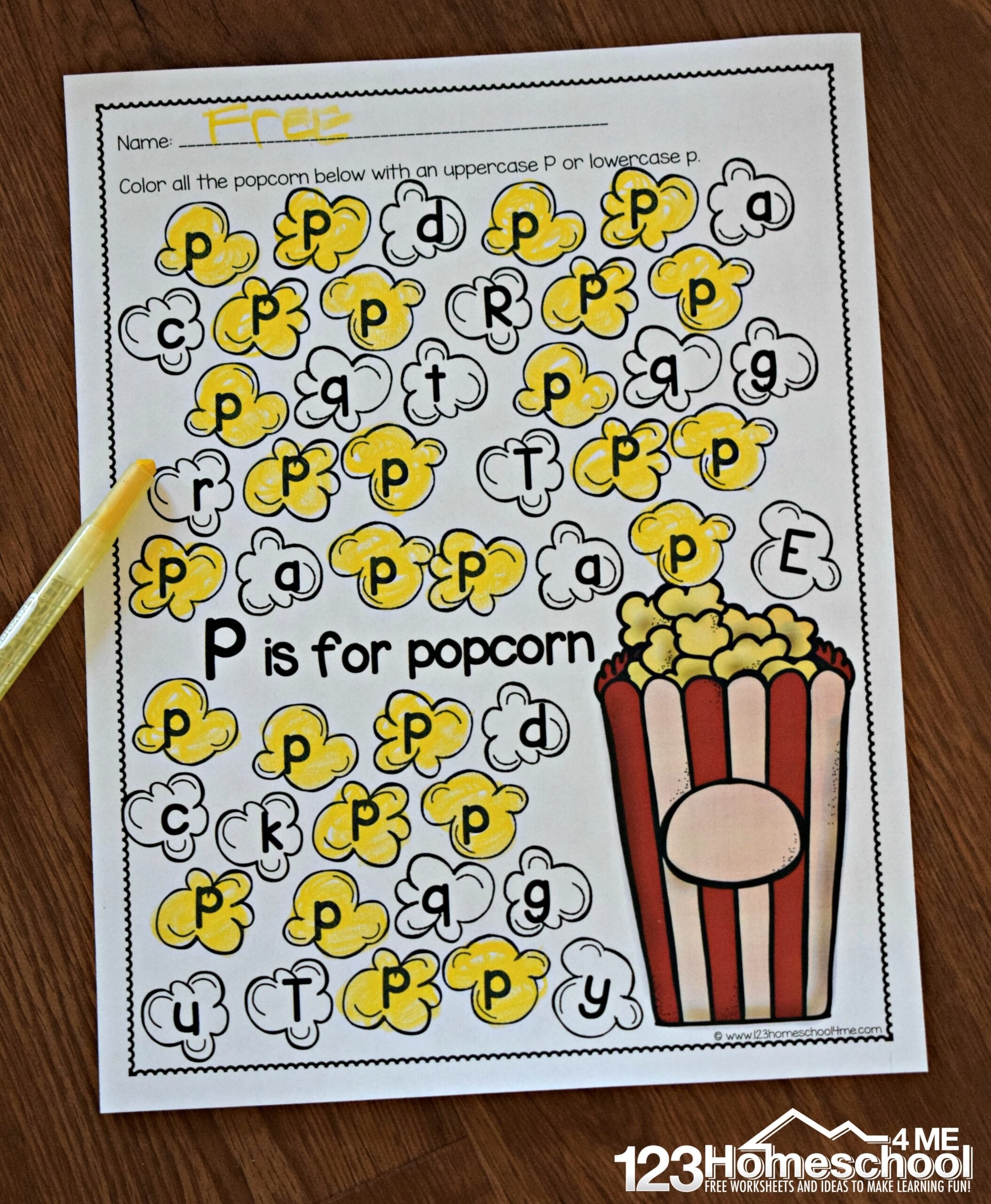 Free Printable Letters Of The Alphabet Worksheets