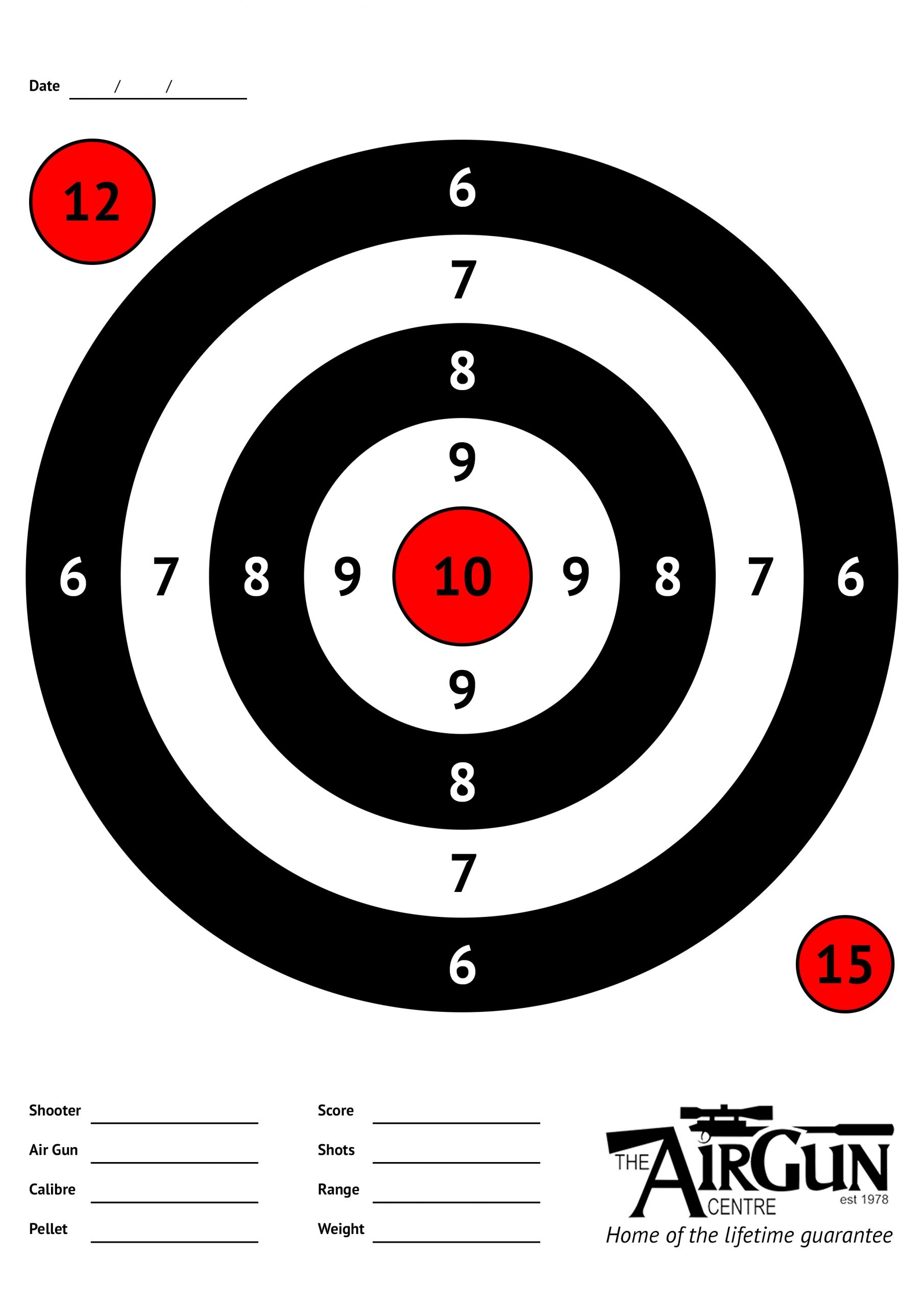 Paper Targets Printable