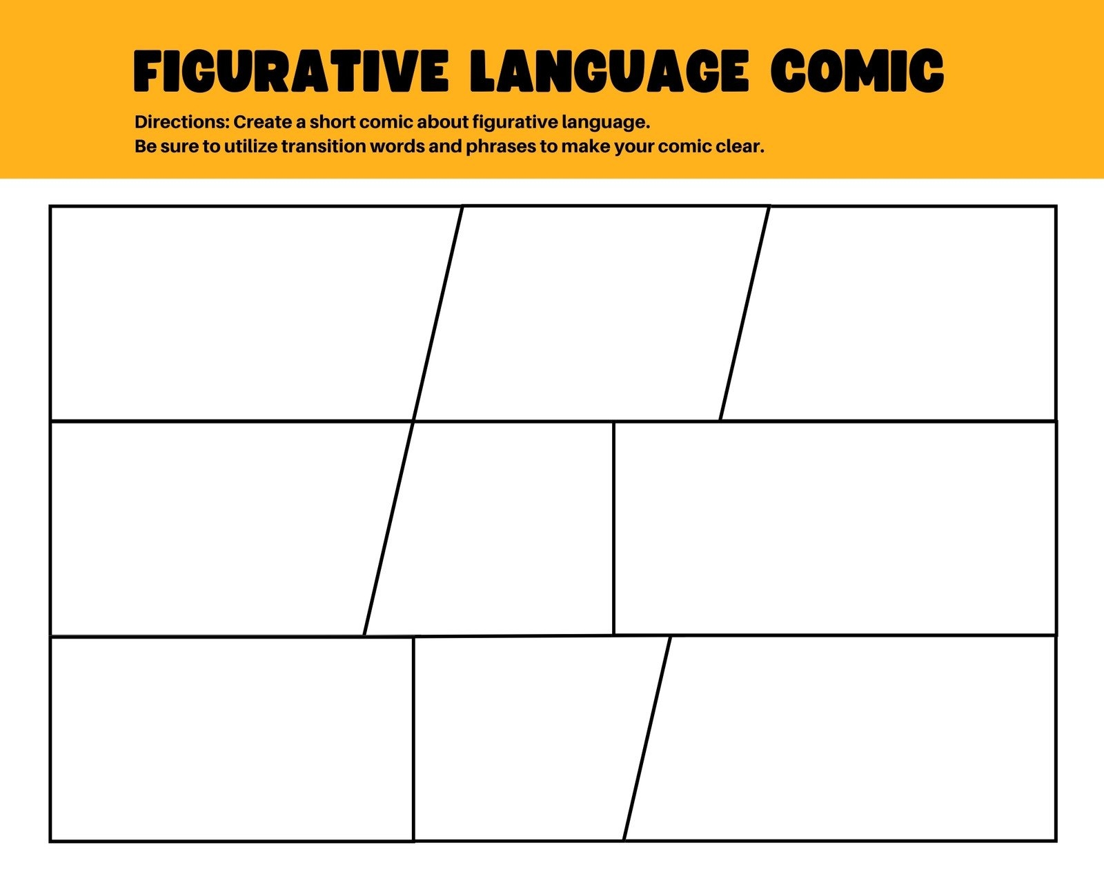 Comic Book Paper Printable
