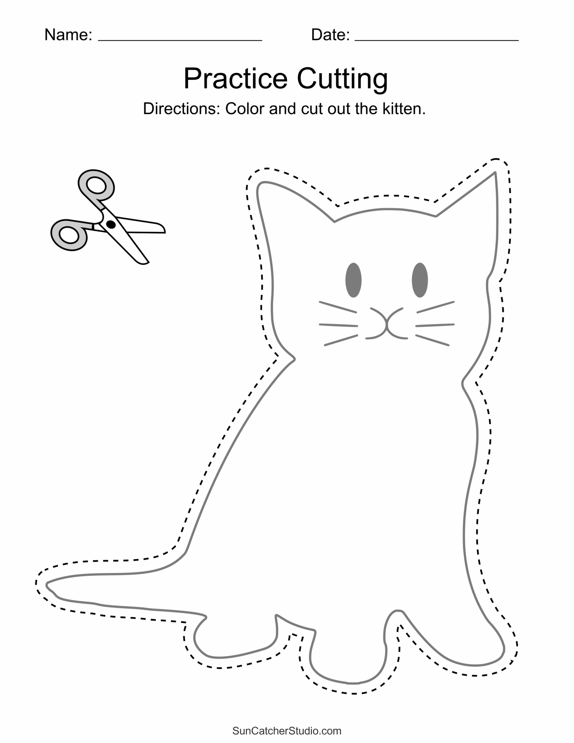 Paper Cutting Printable