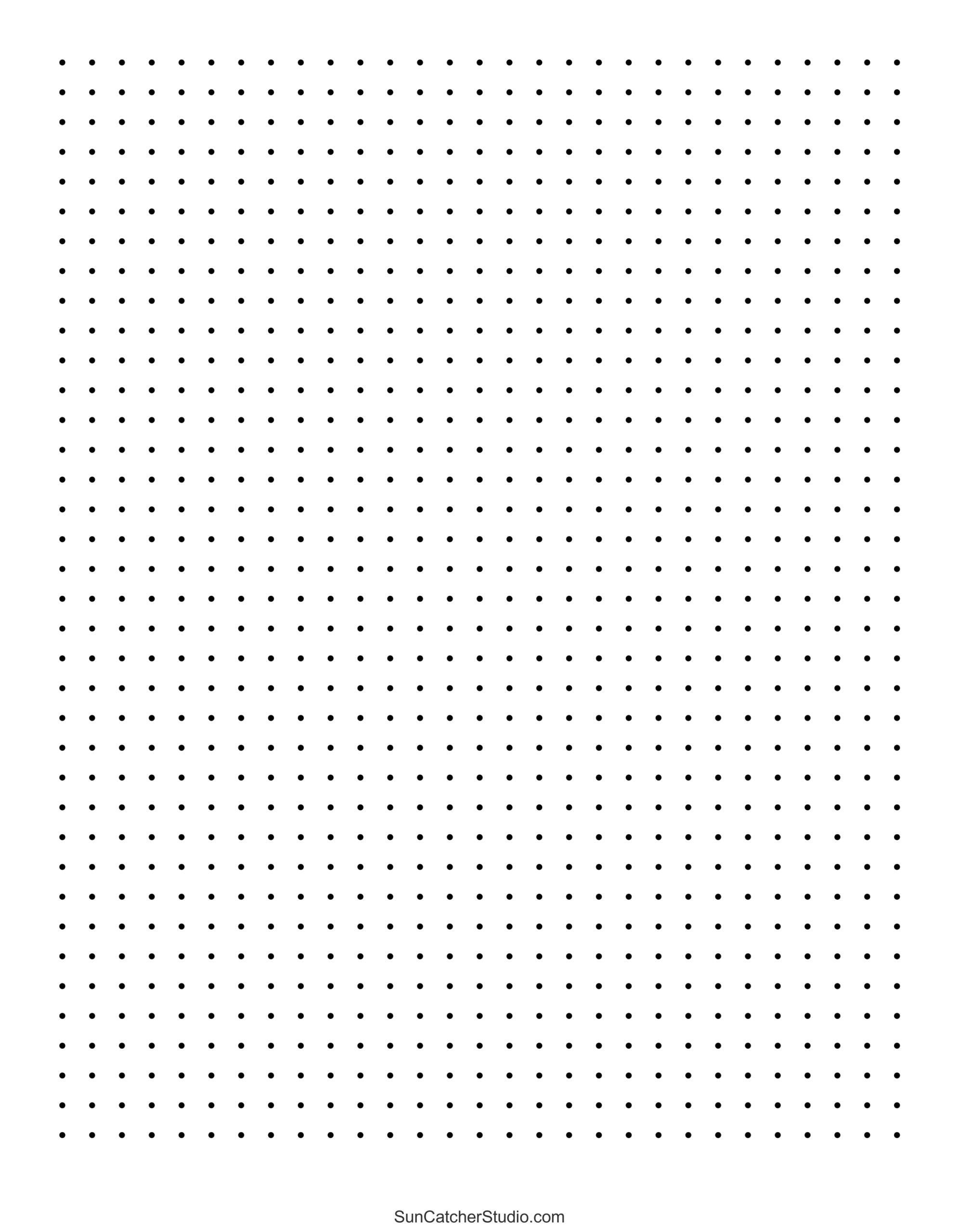 Printable Dot Paper