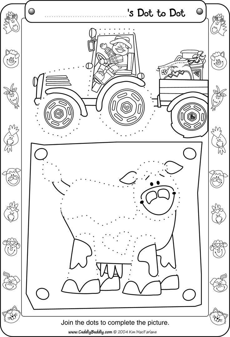 Free Printable Farm Worksheets For Preschoolers