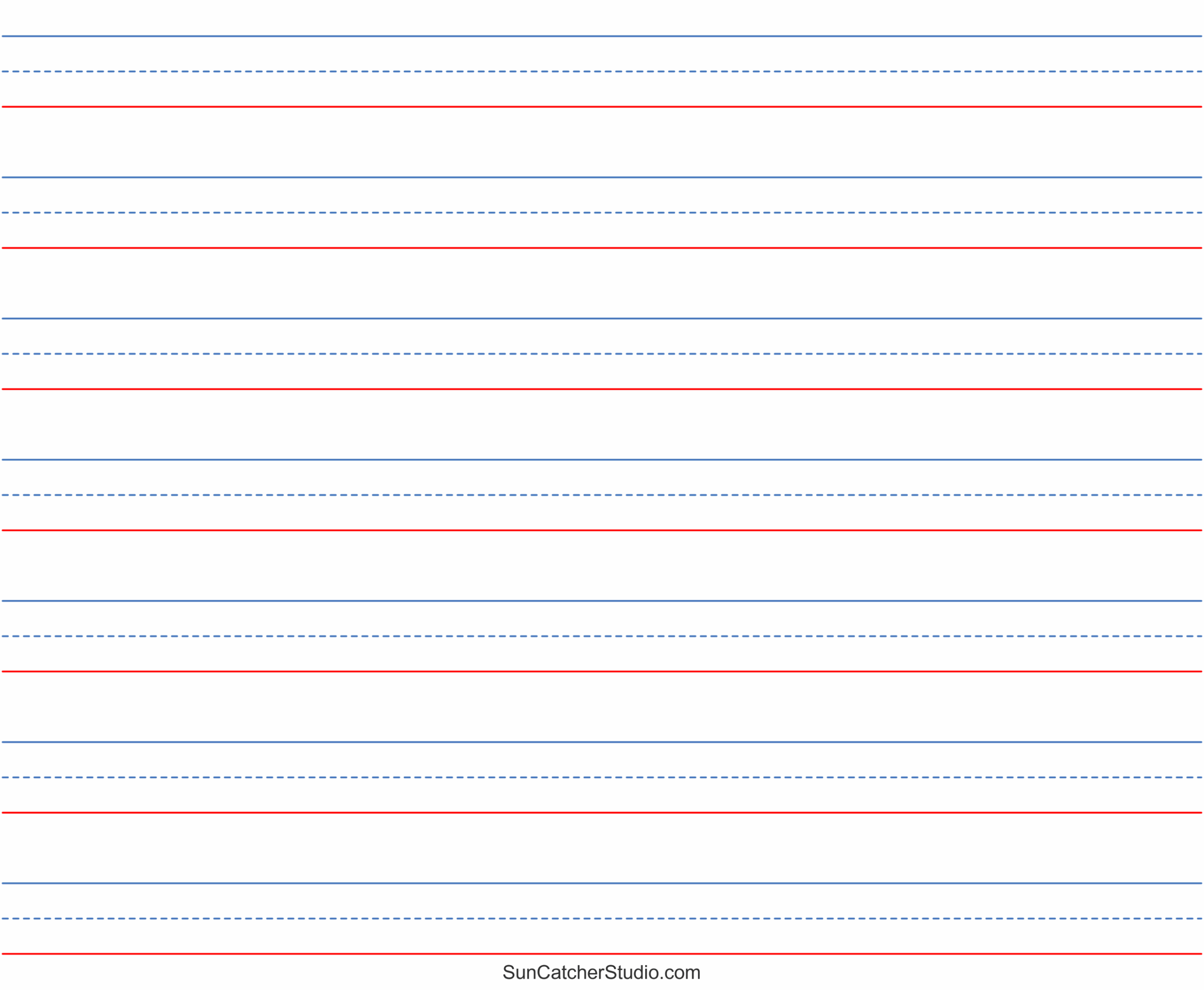 Free Printable Lined Paper Handwriting Notebook Templates Free Printables Monograms Design Tools Patterns DIY Projects