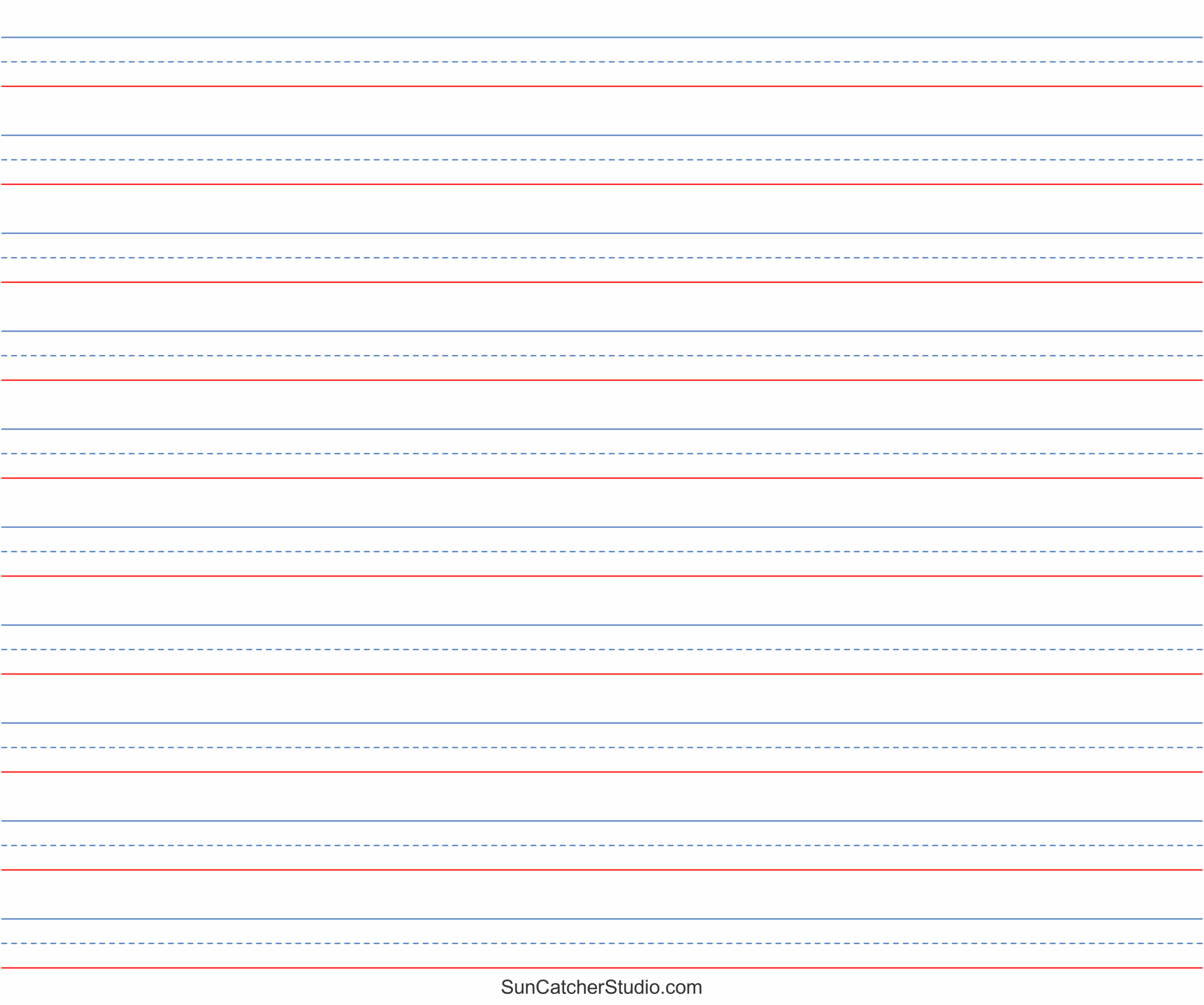 Free Printable Lined Paper Handwriting Notebook Templates Free Printables Monograms Design Tools Patterns DIY Projects