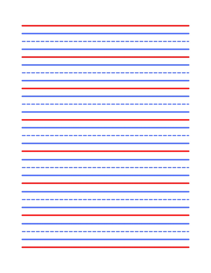 Writing Paper Printable Free