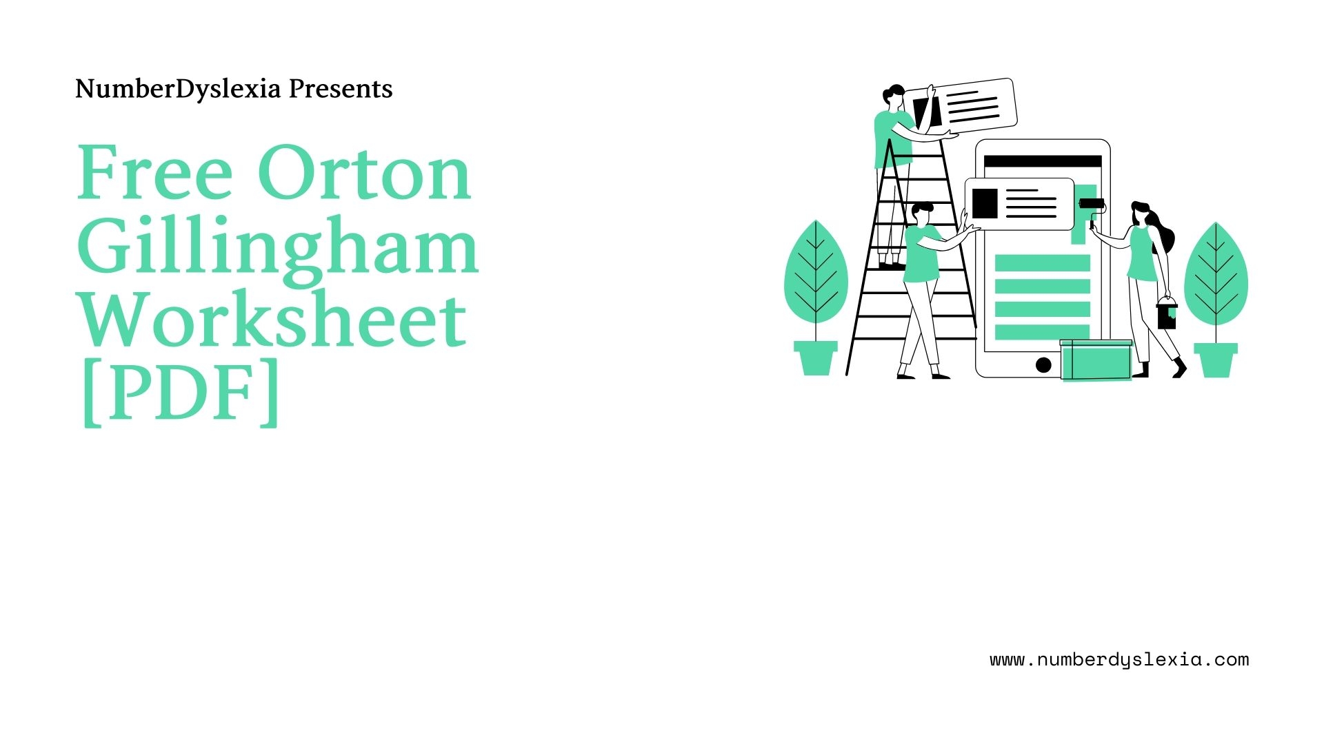 Free Printable Orton Gillingham Worksheet With Template PDF Number Dyslexia