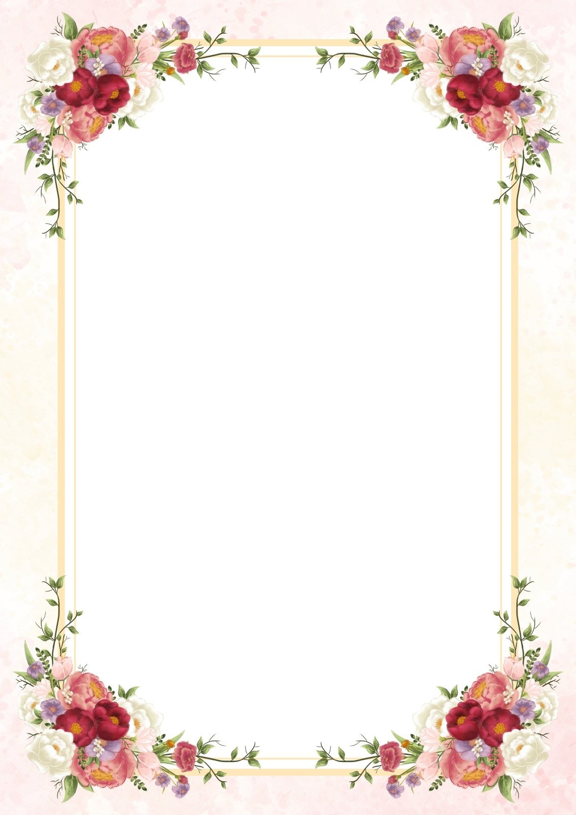 Free Printable Page Border Templates You Can Customize Canva