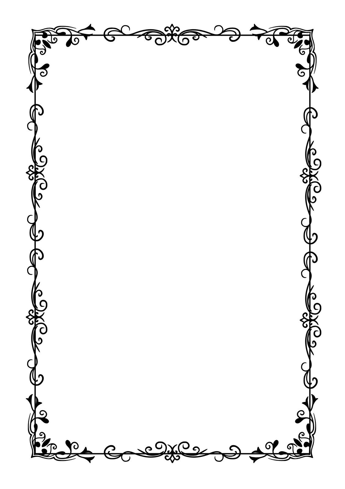 Free Printable Page Border Templates You Can Customize Canva