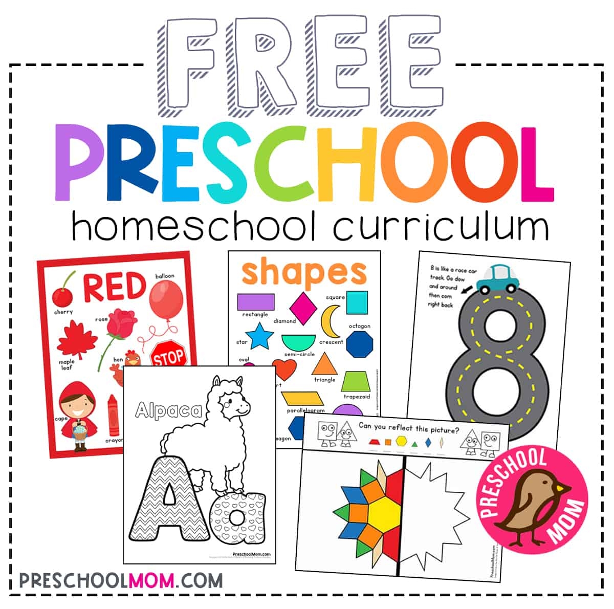 Printable Pre K Worksheets Free