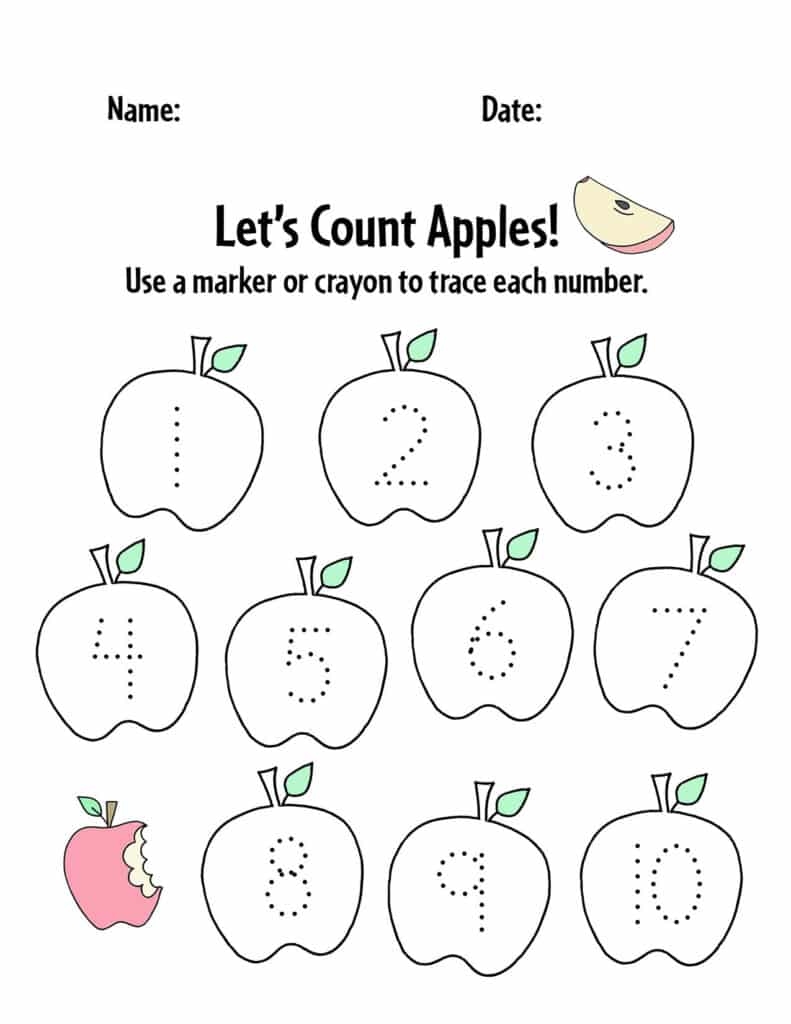 Free Printable Prek Worksheets